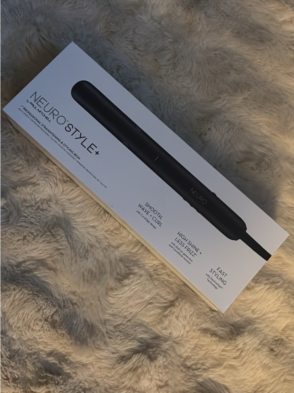 Paul Mitchell Neuro Style+ Black Hair Straightener